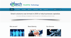 Desktop Screenshot of extech-solutions.com