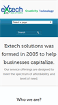 Mobile Screenshot of extech-solutions.com